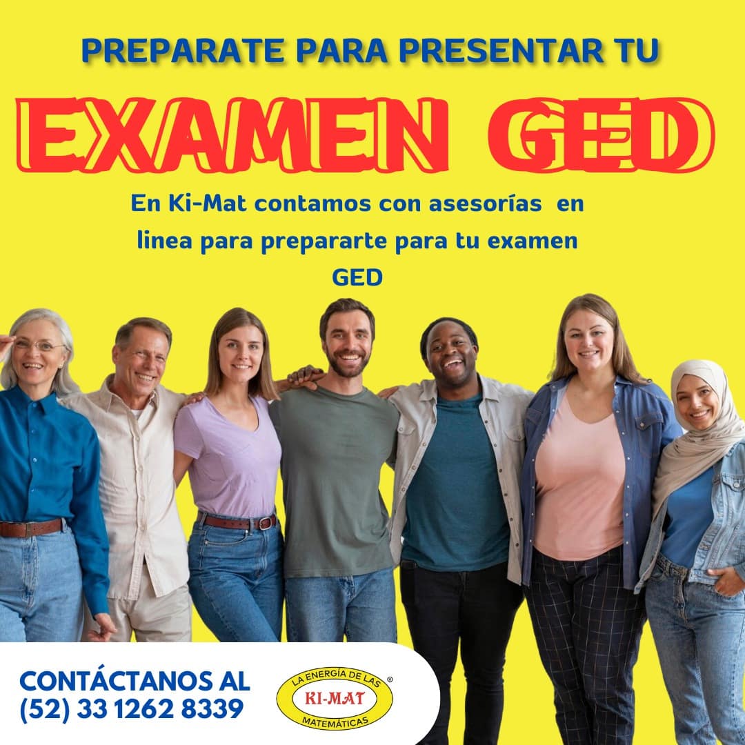 Curso de preparación para examen de Matemáticas GED Cursos para examen GED Matemáticas