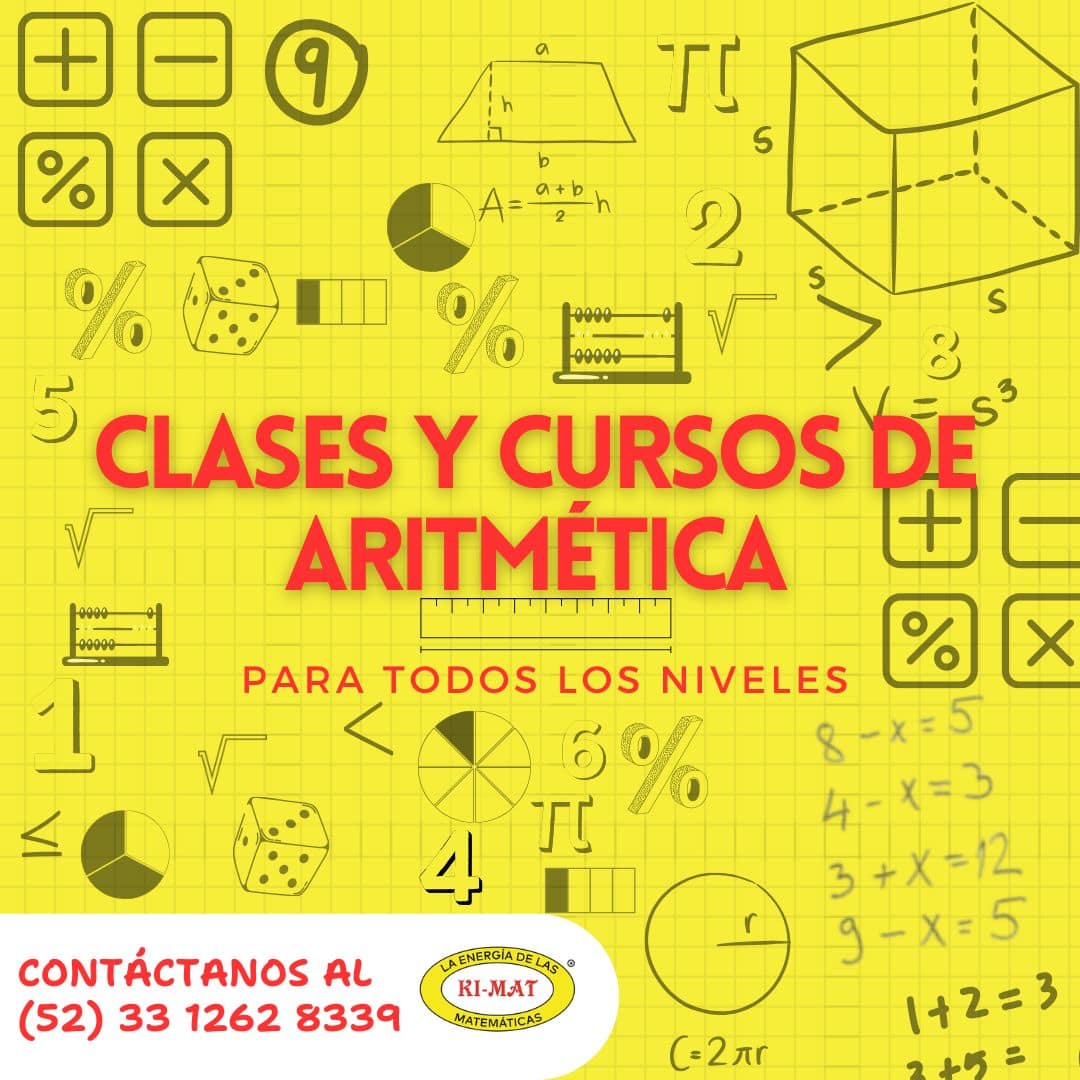 Clases y cursos de Aritmética para niños, jóvenes y adultos