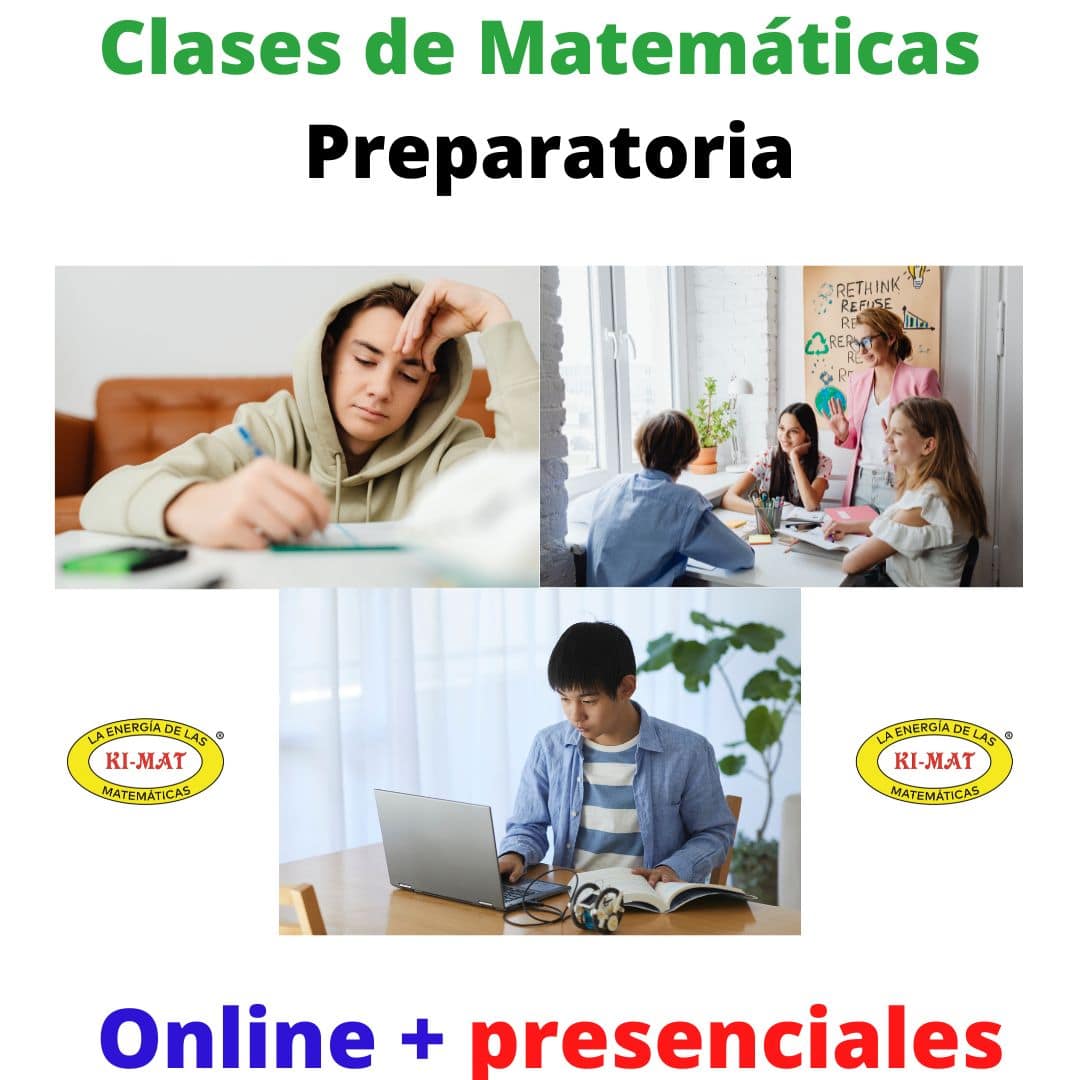 Cursos y clases de matematicas nivel preparatoria high school bachillerato online grupal o personalizado Cursos y clases de matematicas nivel preparatoria high school bachillerato online grupal o personalizado
