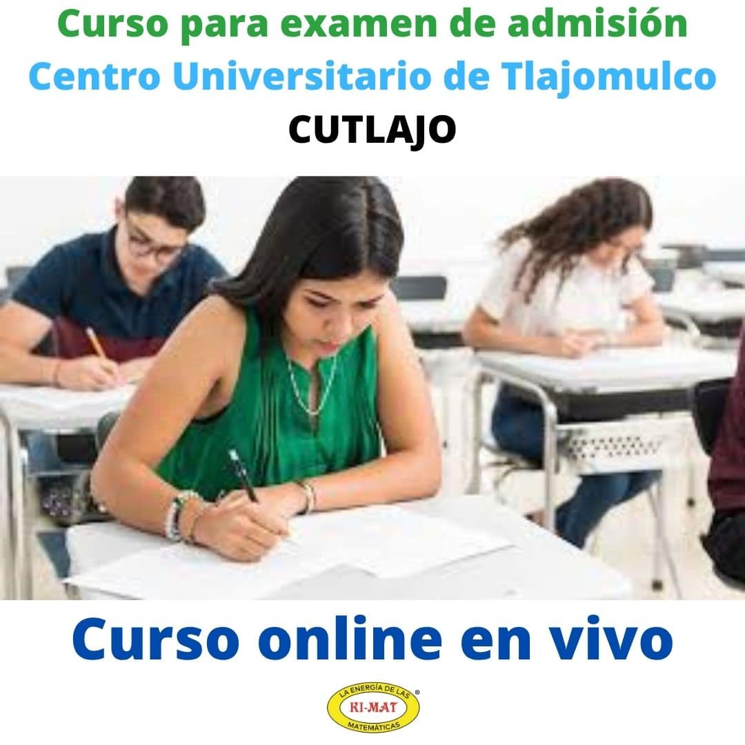 Curso para UDG Cutlajo. Preparacion al examen de admision PAA Curso para UDG Cutlajo. Preparacion al examen de admision PAA