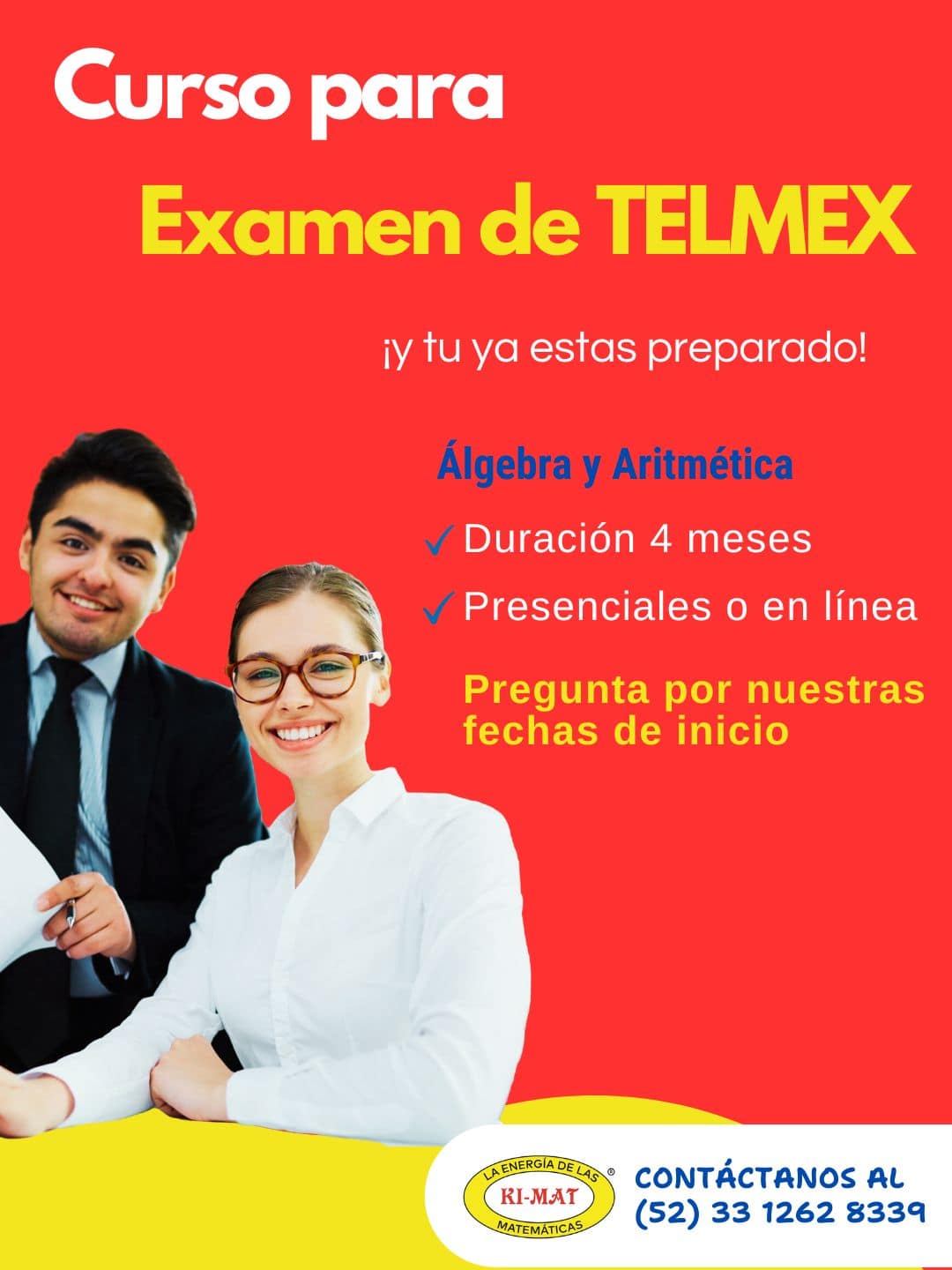 Clases y curso de Aritmética y Álgebra para sindicato SIFEIS SRT y Telmex Clases y curso de Aritmética y Álgebra para sindicato SIFEIS y Telmex