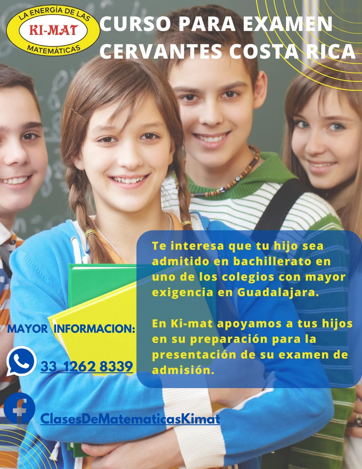 Curso en base a la guía del examen de admisión Cervantes Costa Rica Curso para examen preparatoria Cervantes Costa Rica